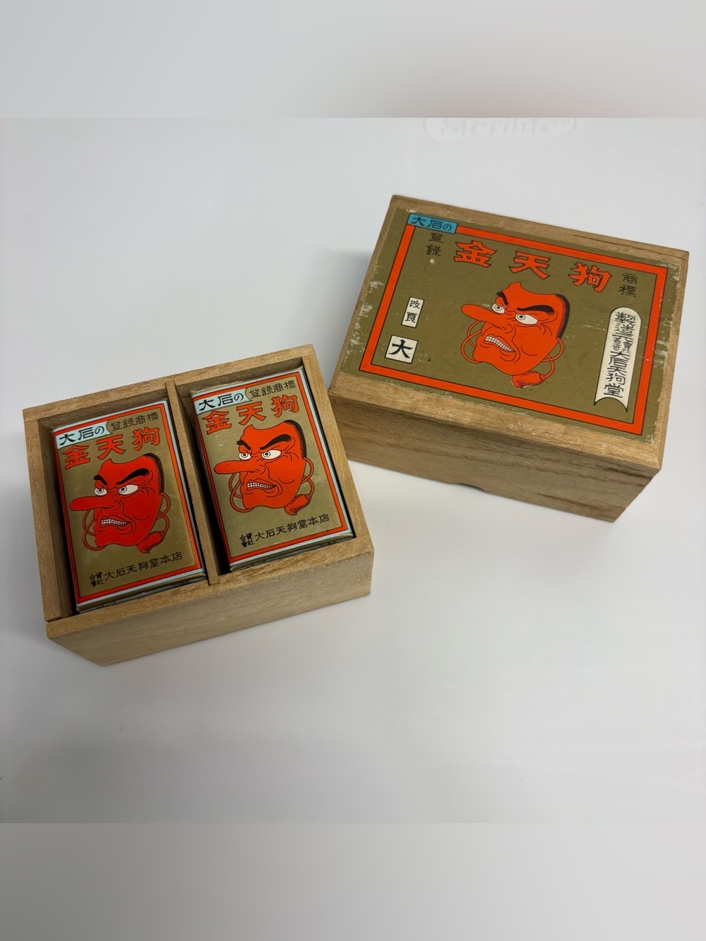 Vintage Oishi Tengudo Hanafuda Japanese playing cards set